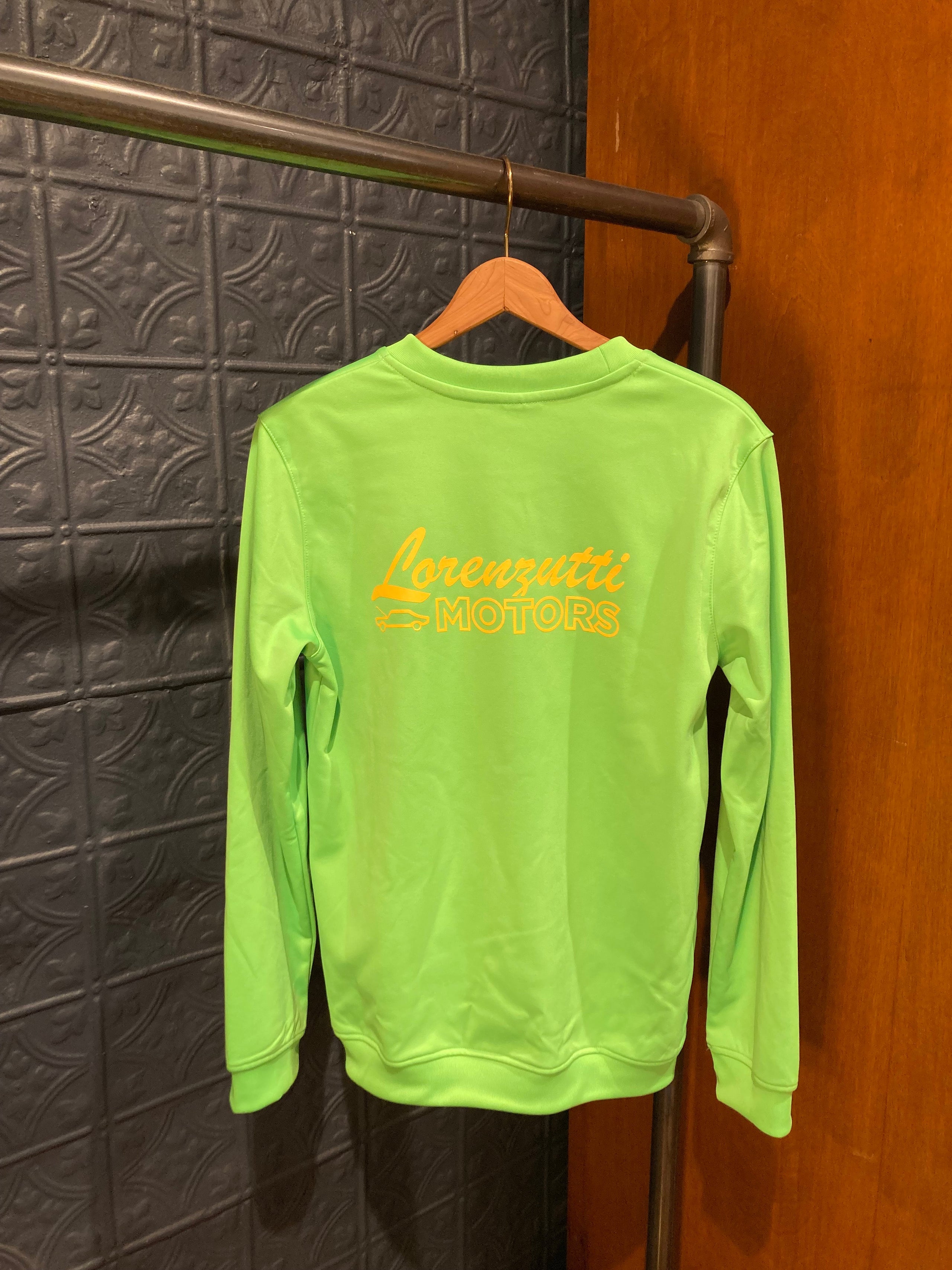 Yellow deals green sweatshirt